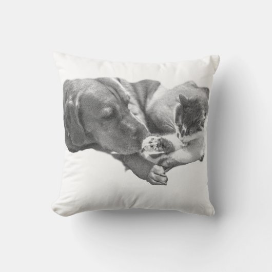Coussin Ensemble dans la douceur (Recto)