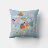 Coussin Ensemble d'hiver Casquettes et Mittens (Verso)