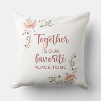 Coussin Ensemble est notre endroit préféré pour être jeté 