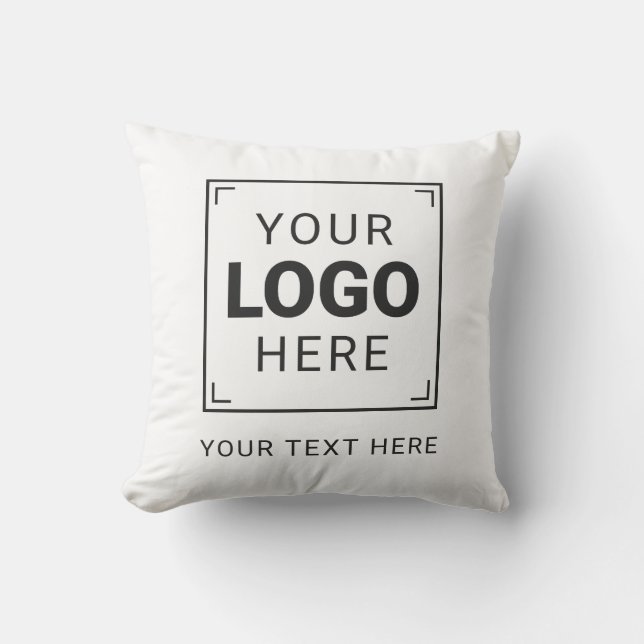 Coussin Entreprise de création de logos professionnels sur (Recto)