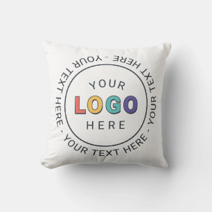 Coussin Entreprise de logo personnalisé
