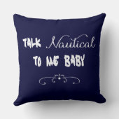 Coussin Entretien nautique à moi bébé (Verso)