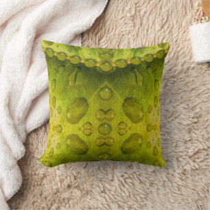 Coussin Enveloppe d'olivier doré