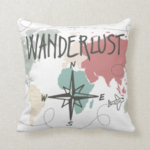 Coussin Envie de voyager