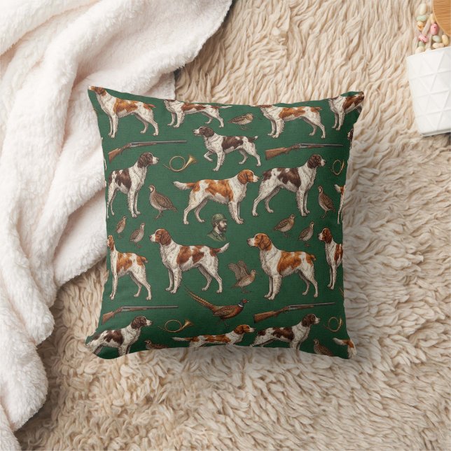 Coussin Épagneul breton  (Couverture)
