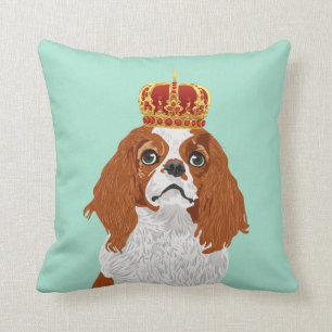 Coussin Épagneul cavalier du Roi Charles pour des amoureu