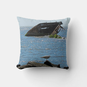 Coussin Épave du cap May
