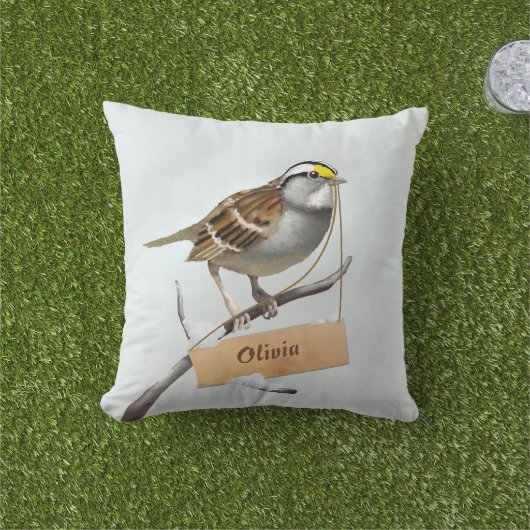 Coussin Épervier (Herbe)