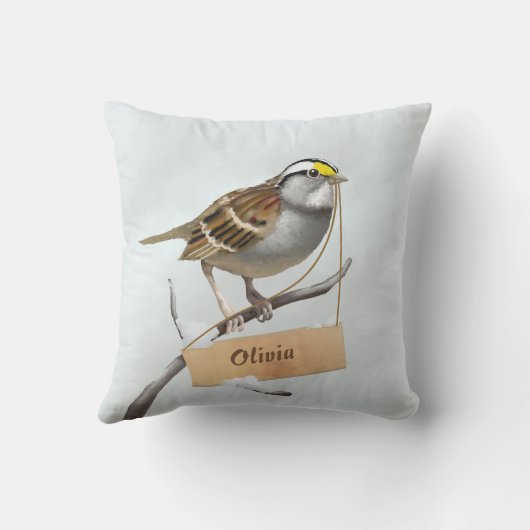 Coussin Épervier (Verso)