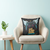 Coussin Epic Gaming Gear. Manger. Dormir. Jeu. Recommencer (Chaise)