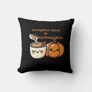 Coussin Épices citrouilles et tout Nice - Automne automne