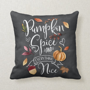 Coussin Épices citrouilles et tout Nice Automne Décorati