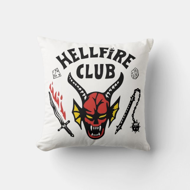 Coussin Epilateur de lancement de club de feu (Recto)