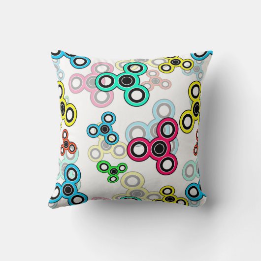 Coussin Épouses multicolores (Verso)