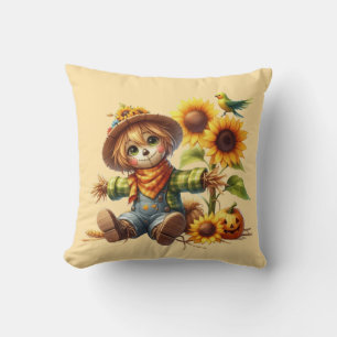 Coussin Épouvantail