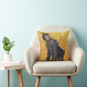 Coussin Épouvantail du Magicien d'Oz, Contes de Fées Ancie