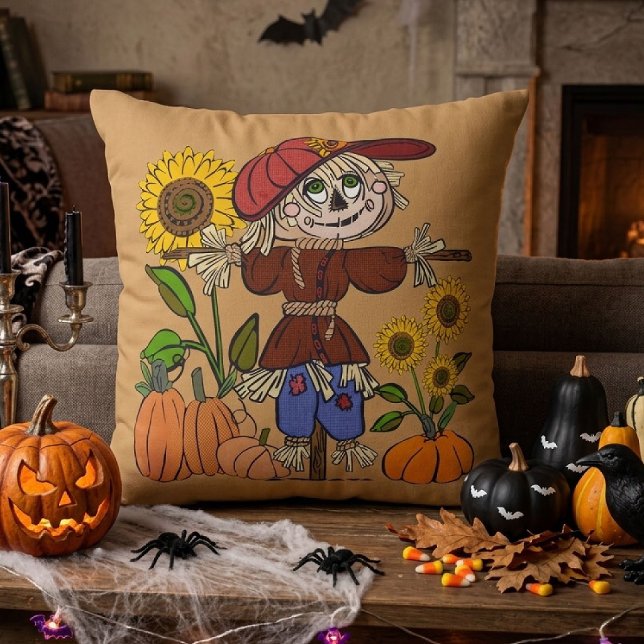 Coussin Épouvantail Super Mignon (Créateur téléchargé)
