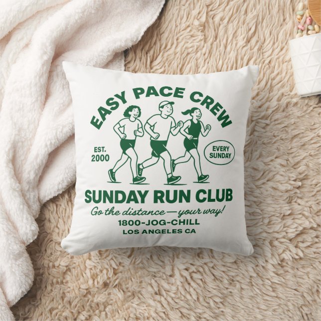 Coussin Équipage de course facile (Couverture)