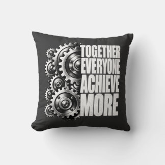 Coussin Équipe Acronyme Ensemble Tout Le Monde Réussit Plu