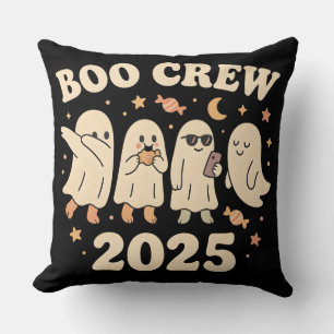 Coussin Équipe Boo 2025 : l'escadron fantôme tendance