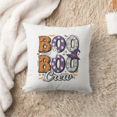 Coussin Équipe Boo infirmière Halloween conception de t-sh (Couverture)