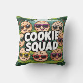 Coussin Équipe de biscuits (Verso)