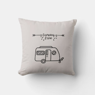 Coussin Équipe de camping