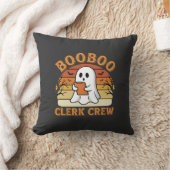 Coussin Équipe de commis Booboo Création de fantôme d'Hall (Couverture)