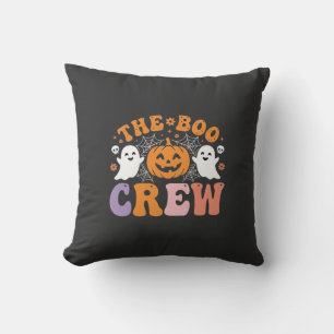 Coussin Équipe de fantômes de Halloween Citrouille Fantôme