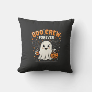 Coussin Équipe de fantômes pour toujours Halloween Fantôme