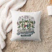 Coussin Équipe de grenouille de liberté Conception de chem (Couverture)