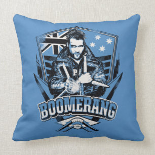 Coussin Équipe de suicide   Badge Boomerang