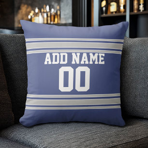 Coussin Équipe Jersey avec nom et numéro personnalisés