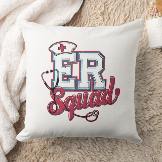 Coussin ER Squad – Emergency Room Team  (Couverture)