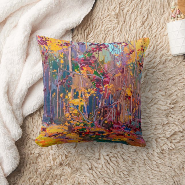 Coussin Érables d'octobre | Tom Thomson | (Couverture)