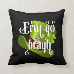 Coussin Erin vont fierté d'Irlandais de Bragh