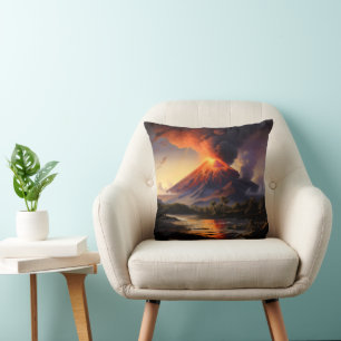 Coussin Éruption du volcan