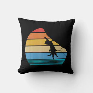 Coussin Escalade de chat rétro Meowtain Vintage Kitty Cade