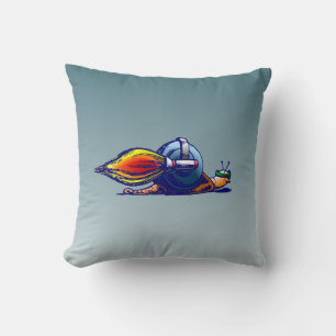 Coussin Escargot Fusée