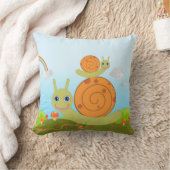 Coussin Escargots et champignons (Couverture)