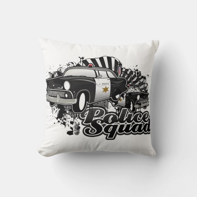 Coussin Escouade de police (Recto)