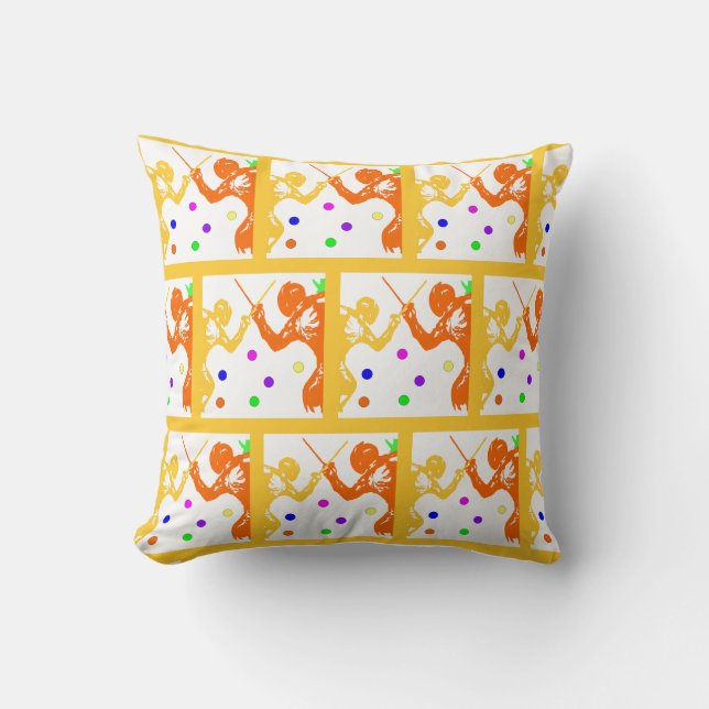 Coussin Escrime (Recto)
