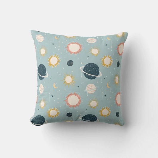 Coussin Espace céleste pour enfants (Recto)