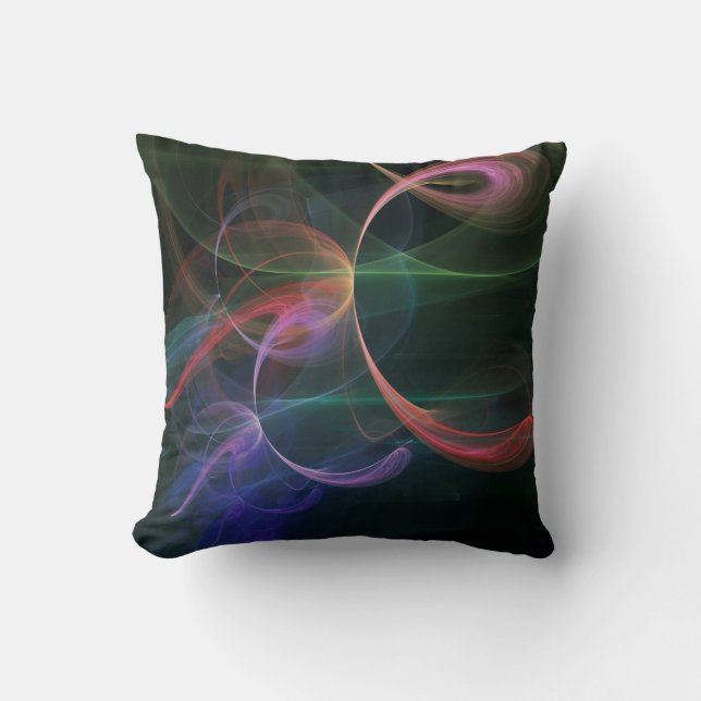 Coussin Espace d'art abstrait (Recto)
