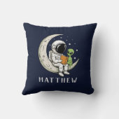 Coussin Espace Extérieur Marine Blue Salle de l'enfant (Verso)