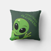 Coussin Espace Personnel Extérieur Alien (Recto)