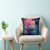Coussin Espace rose astronaute (Chaise)