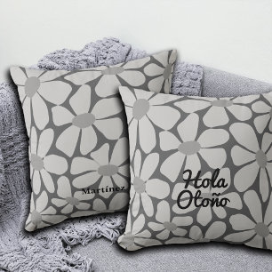 Coussin Espagnol Bonjour Automne Vibes Personnaliser