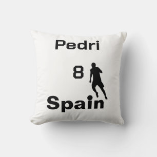 Coussin Espagnol Football, personnalisable