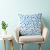 Coussin Espiral Floral Azul (Chaise)